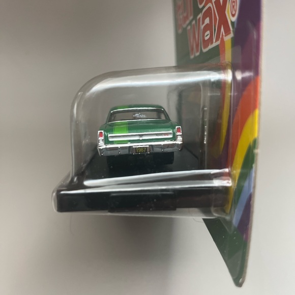 5377-PTT Green Turtle Wax ‘67 Chevy NOVA "SS"  w/ Rubber Tires M2 Auto Drivers - Picture 7 of 11